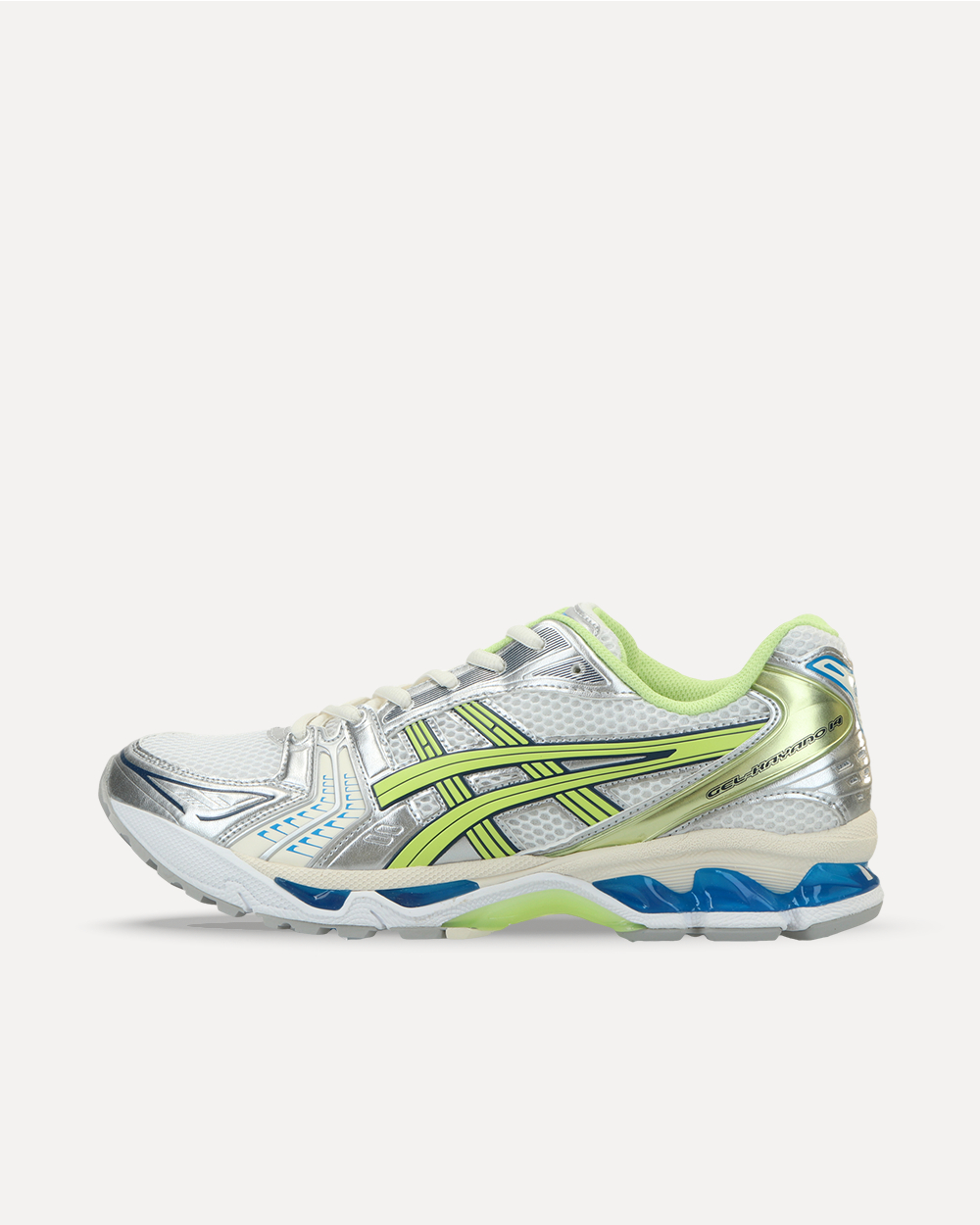 ASICS Gel-Kayano 14 White/Silver/Green/Blue 1203A537-108 sneaker