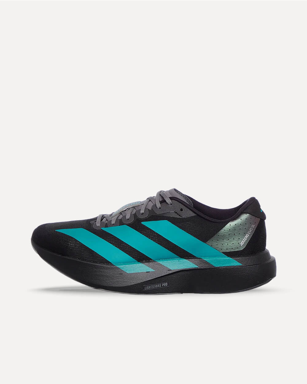 adidas Adizero EVO SL Core Black / Pure Teal / Grey Four JS4488 sneaker