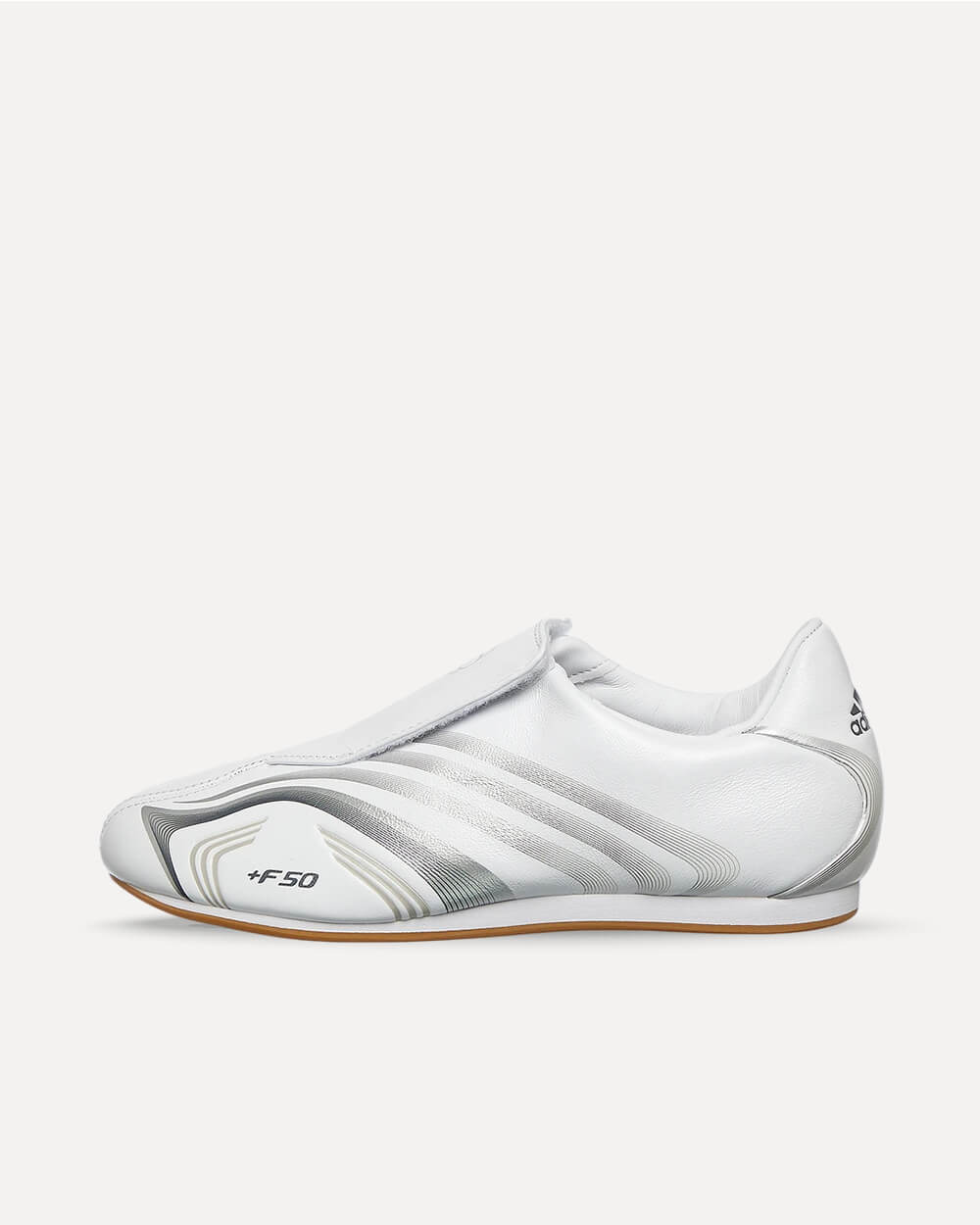 adidas Taekwondo F50 Footwear White / Silver Metallic / Iron Metallic JR6404 sneaker