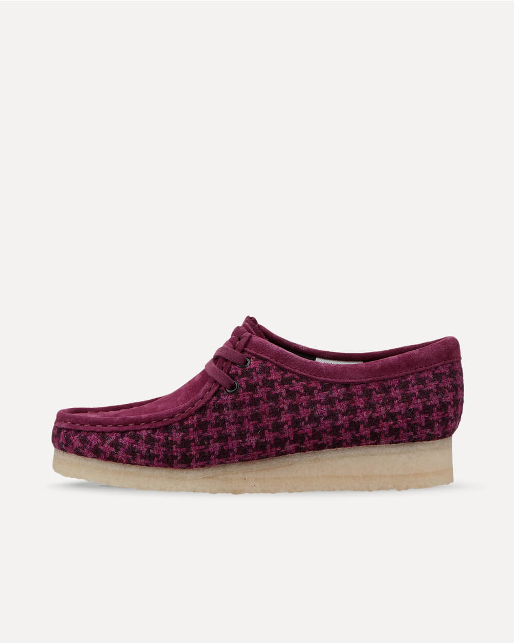 Clarks Originals Wallabee purple tweedcomb 26183573 sneaker