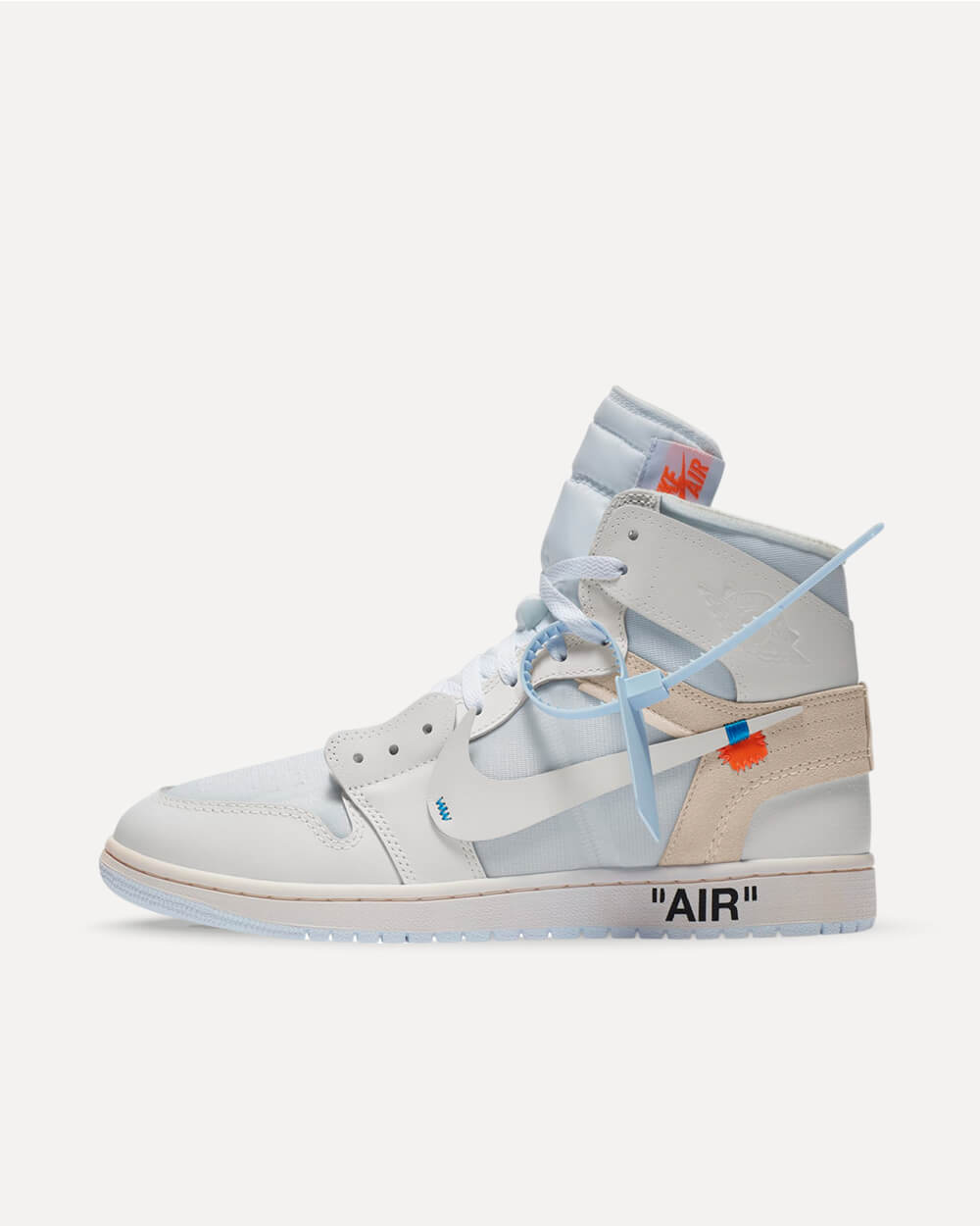 Nike x Off-White Air Jordan 1 Retro High OG „Alaska“ White/White - Alaska AA3834-100 sneaker