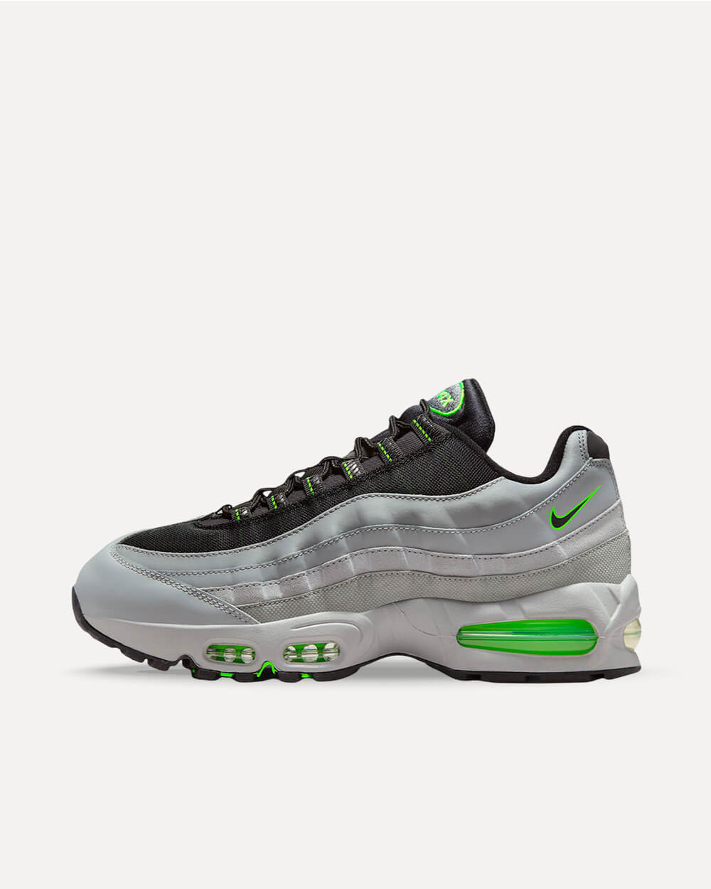 Nike Air Max 95 Light Smoke Grey/Green Strike/White/Black IH1228-002 sneaker