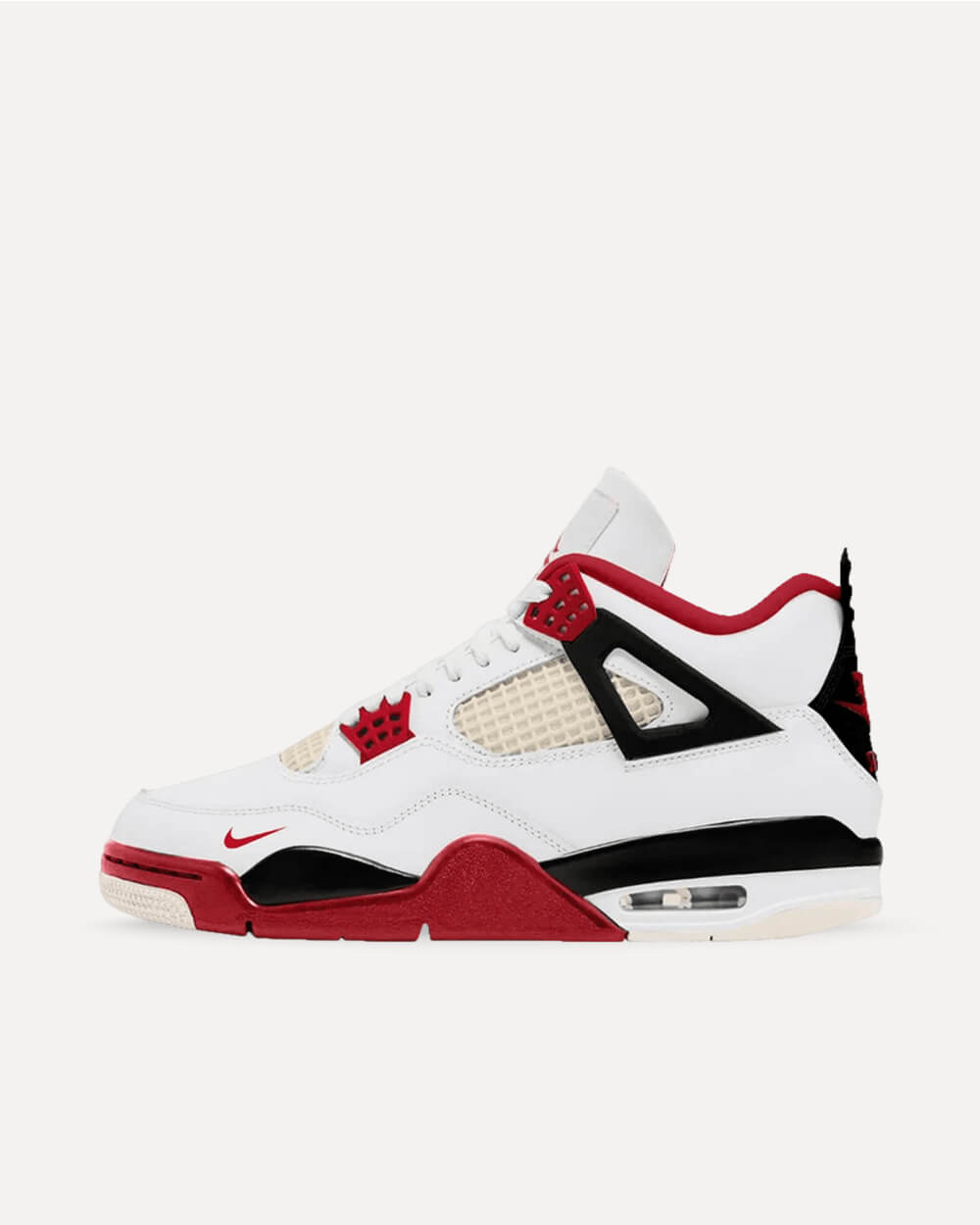 Nike x Nigel Sylvester Air Jordan 4 Sail/Cinnabar-Black IQ8055-100 sneaker