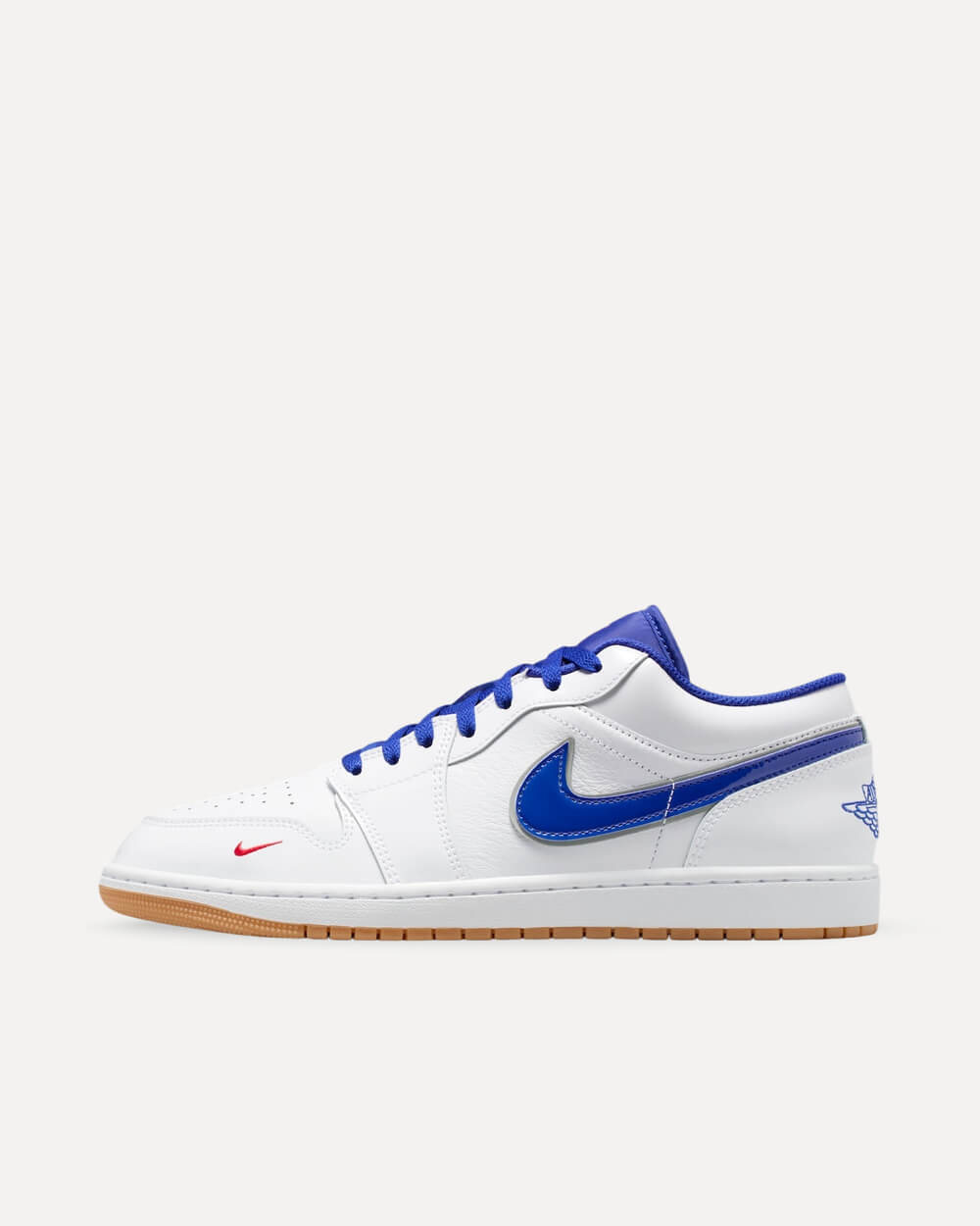 Nike Air Jordan 1 Low “Dodgers” White/Old Royal-Gum Yellow-University Red IQ0400-100 sneaker