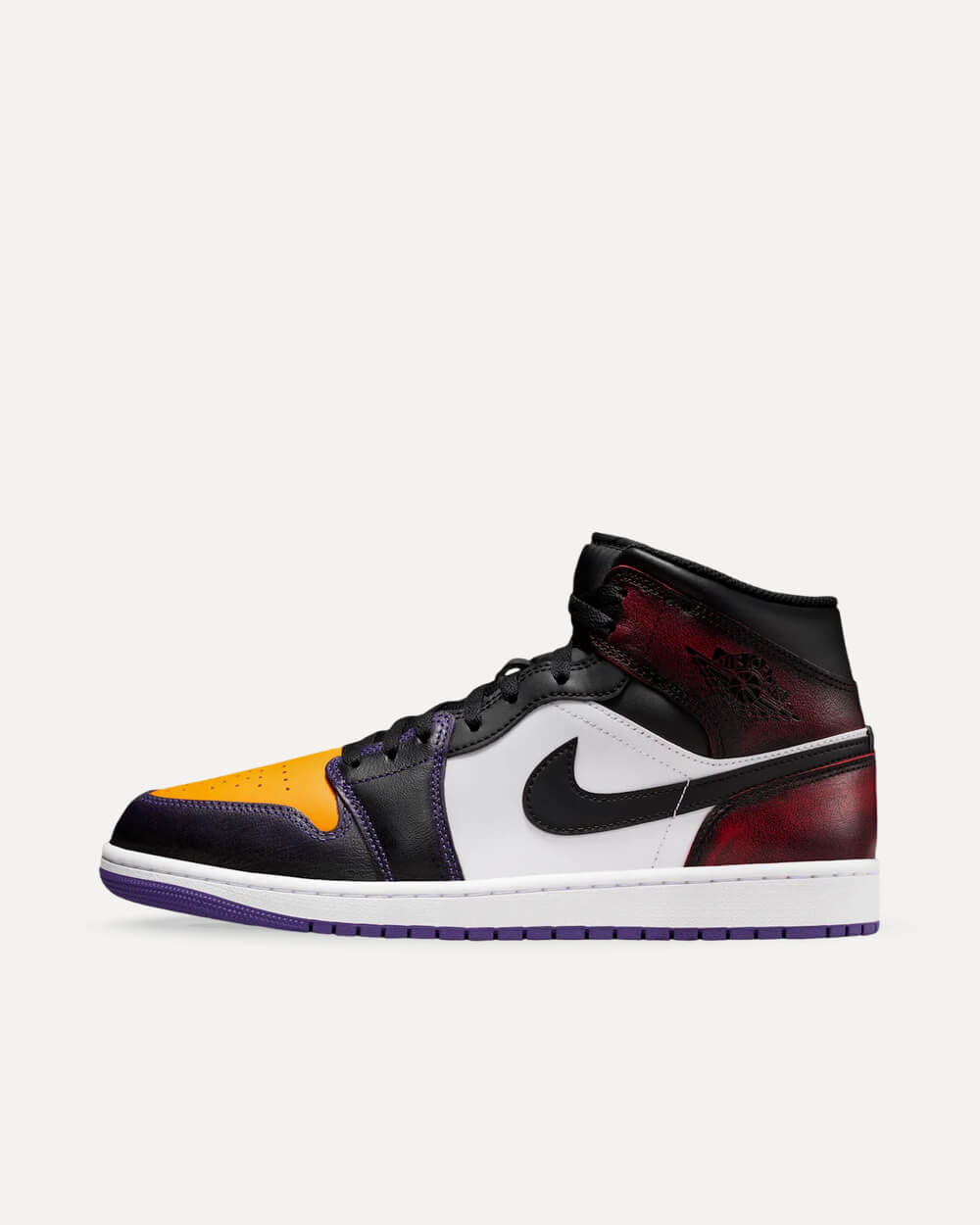 Nike Air Jordan 1 Mid SE „LA to Chicago“ True Red/White/Court Purple/Black IQ9383-611 sneaker