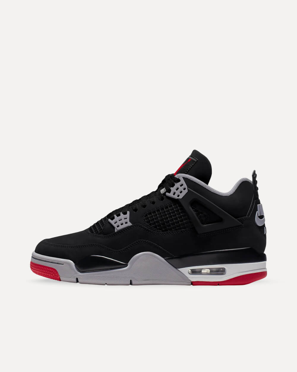 Nike Air Jordan 4 OG “Bred” Black/Cement Grey-Summit White-Fire Red FV5029-001 sneaker