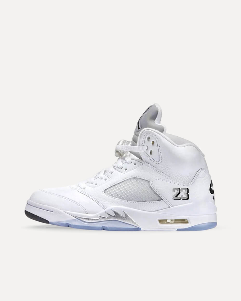 Nike Air Jordan 5 Retro „White Metallic“ White/Metallic Silver-Black HQ7978-103 sneaker