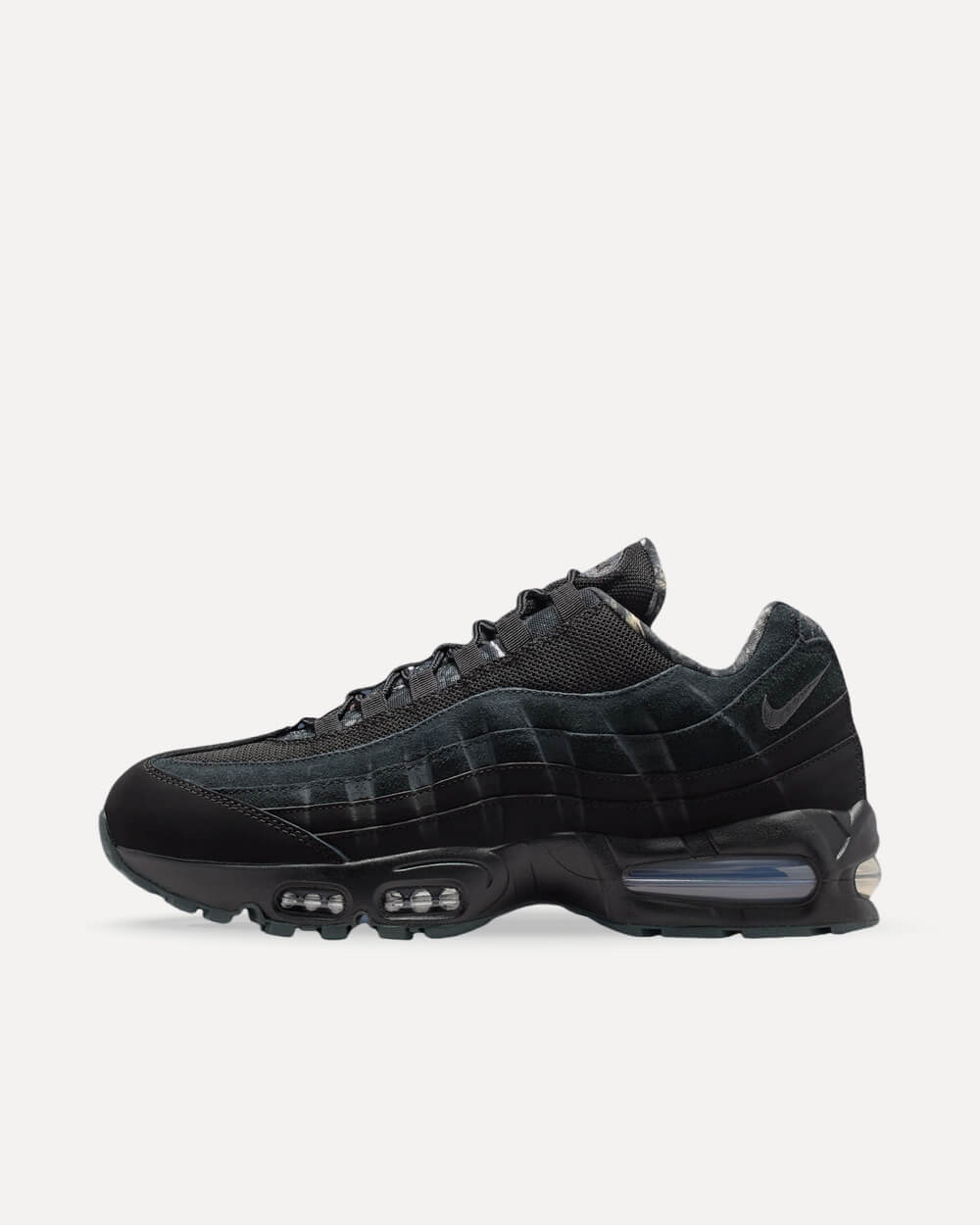 Nike Air Max 95 Black/Dark Smoke Grey-Metallic Cool Grey IQ0302-010 sneaker
