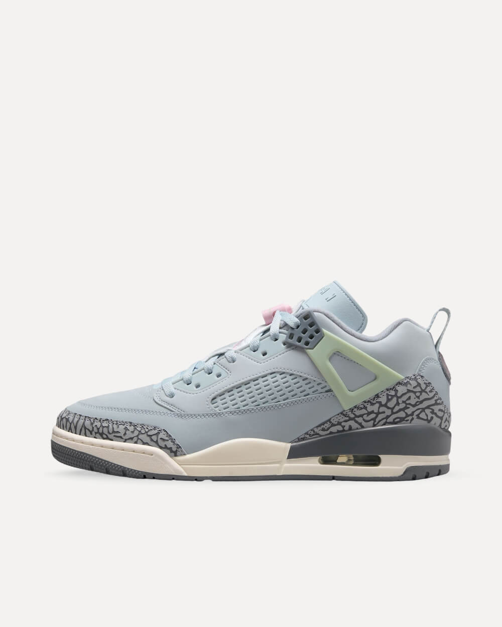 Nike Jordan Spizike Low „Aura“ Aura/Wolf Grey-Cool Grey-Iced Carmine FQ1759-401 sneaker