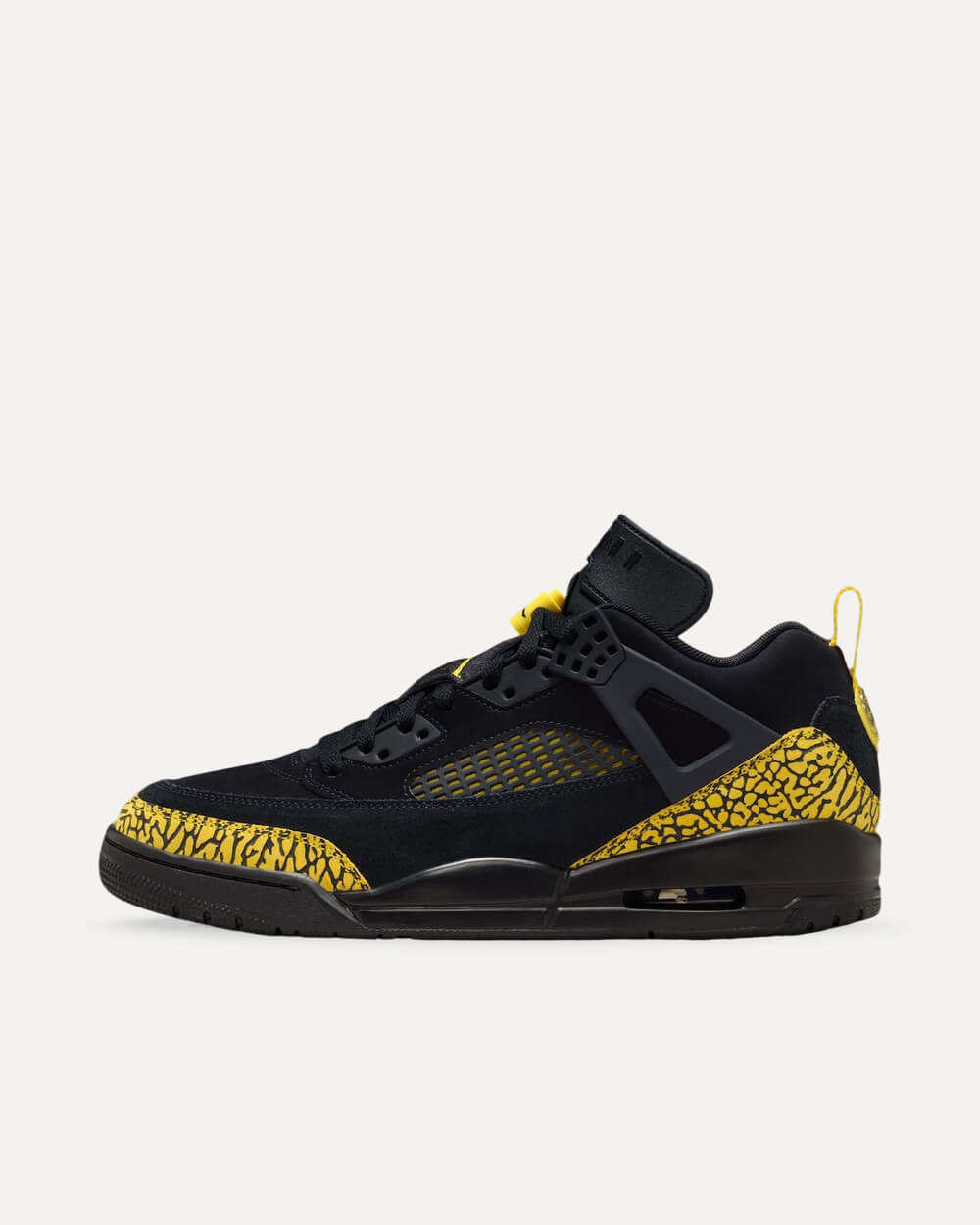 Nike Jordan Spizike Low Black/Speed Yellow IQ9368-010 sneaker