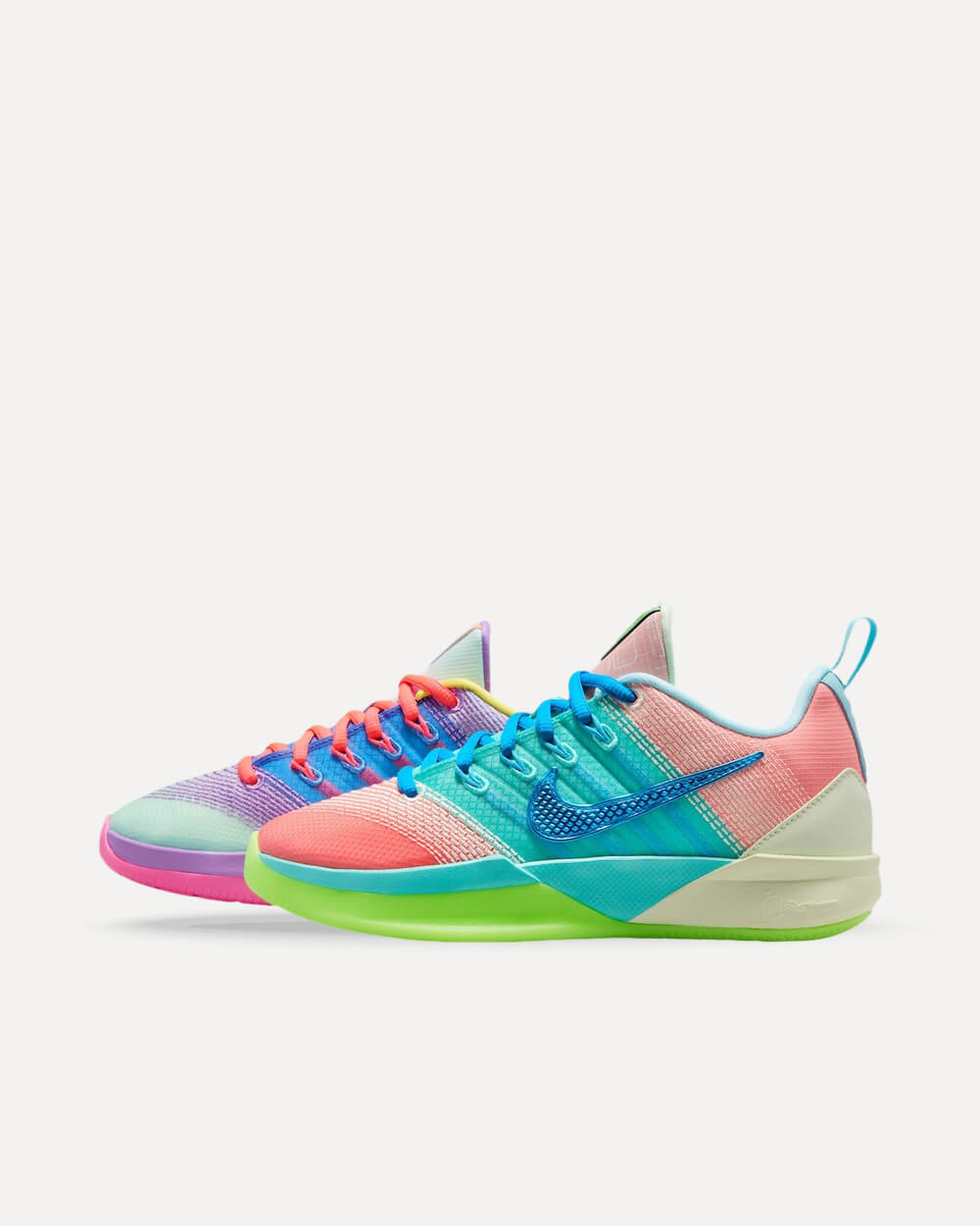 Nike Sabrina 3 “What The”  Igloo/Hot Lava/Blue Crystal/Light Atomic Pink/Dynamic Turquoise/Hyper Pink IO7845-300 sneaker