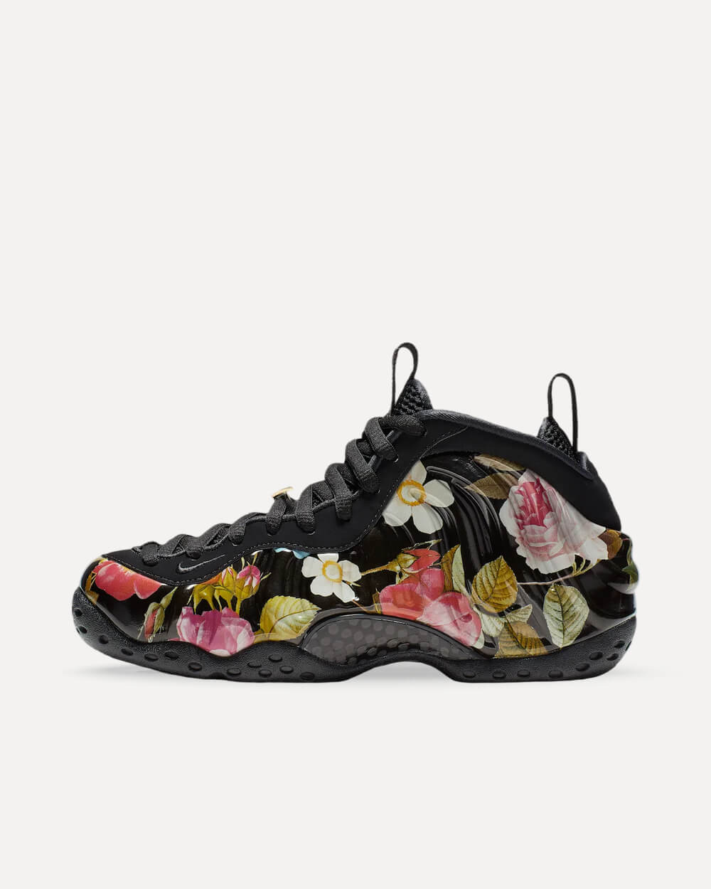 Nike Air Foamposite One „Floral“ Black/Metallic Gold-Black AA3963-002 / 314996-012 / AT8250-001 (TD) / AT8249-001 (PS) sneaker