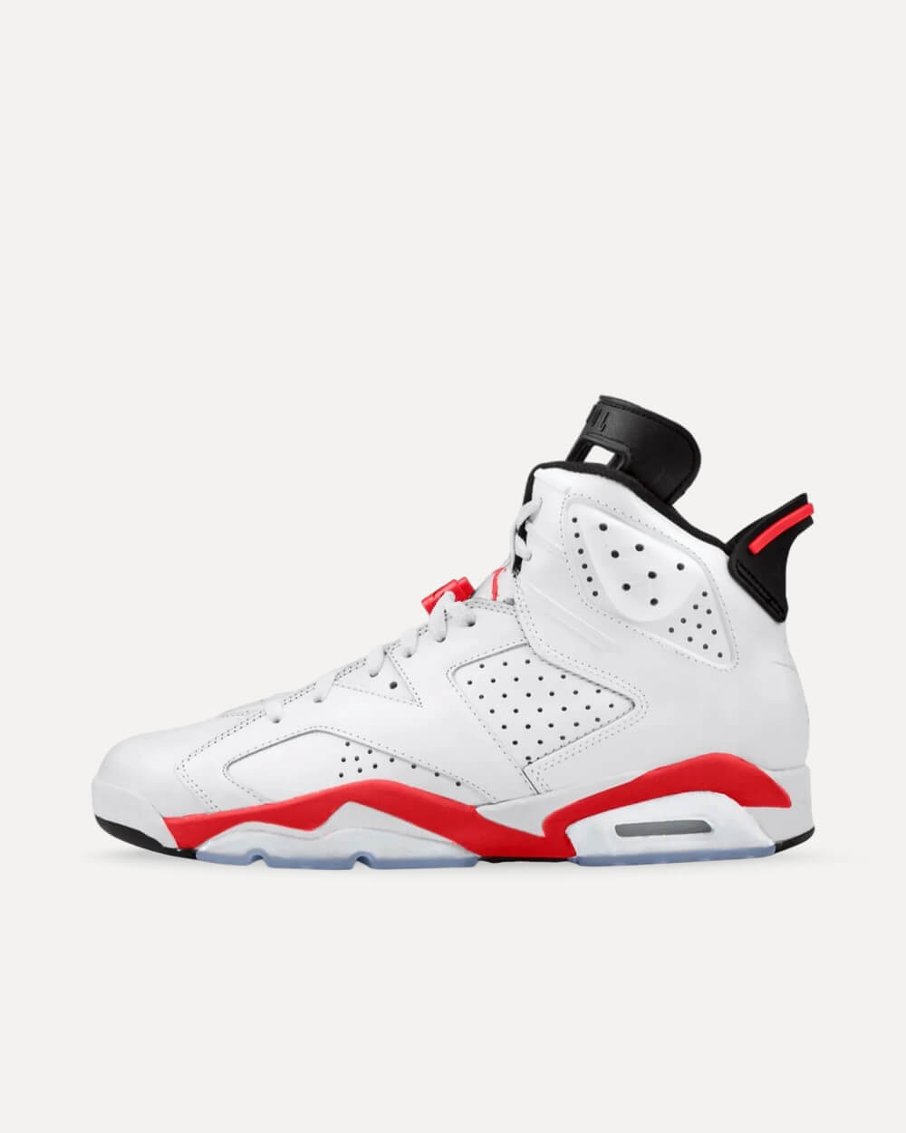 Nike Air Jordan 6 Retro “White Infrared” White/Light Crimson-Black CT8529-105 sneaker