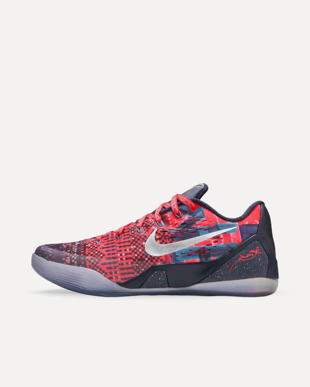 Nike Kobe 9 EM Low Protro “Philippines” Laser Crimson/Silver-Obsidian IO6262-600 sneaker