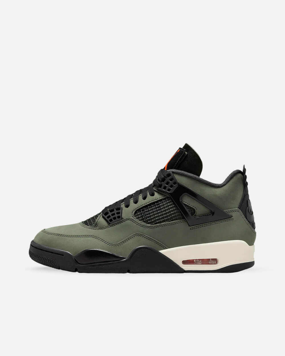 Nike x Undefeated Air Jordan 4 Retro OG SP Deep Green/Clementine-Black IB1519-200 sneaker