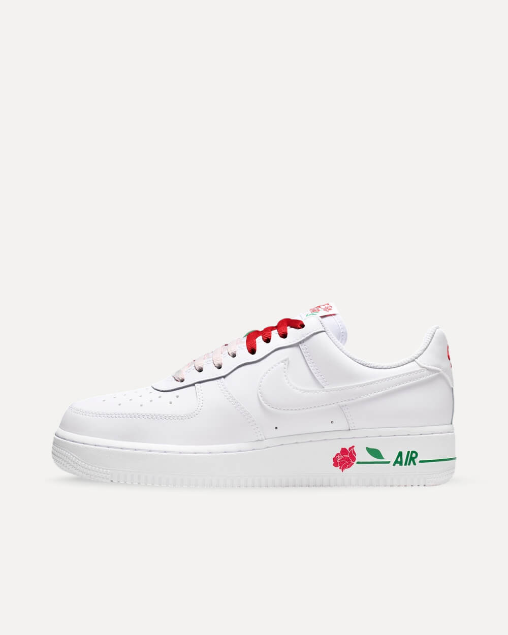 Nike Air Force 1 Low „Roses“ White/Sport Red-Pine Green IF0498-100 sneaker