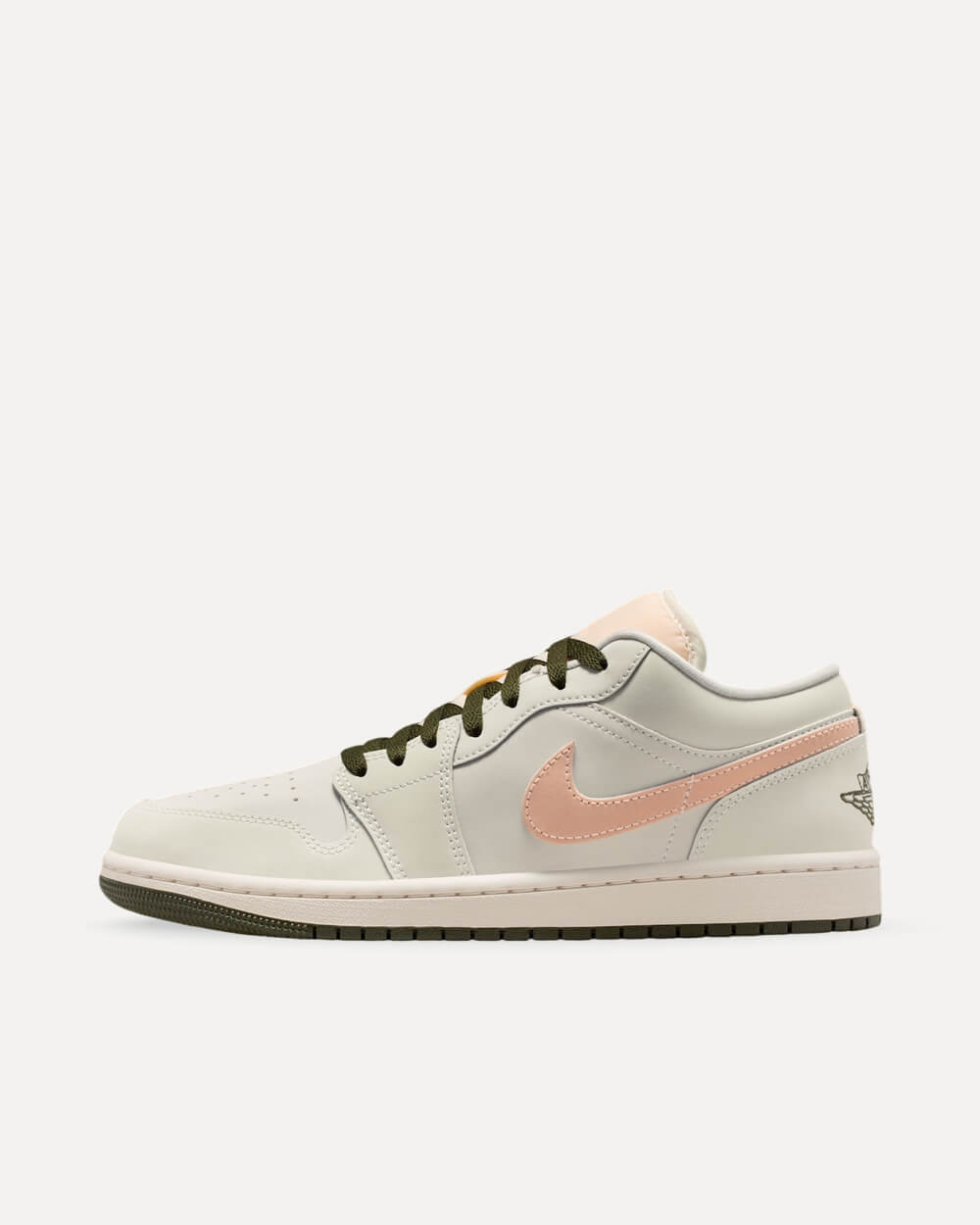 Nike Air Jordan 1 Low „Sail Crimson Tint“ Sail/Crimson Tint-Cargo Khaki DC0774-111 sneaker