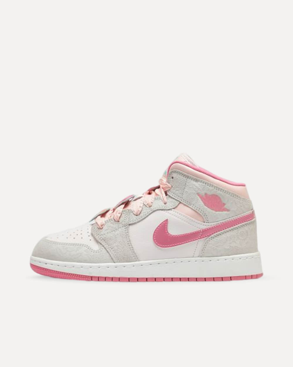 Nike Air Jordan 1 Mid SE VAST GREY/PINK GLOW-SAIL-PINK BLOOM II0592-001 sneaker