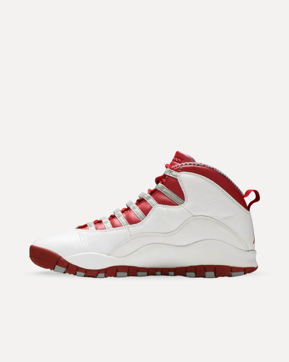 Nike Air Jordan 10 Retro „Red Steel“ White/Varsity Red-Light Steel Grey HJ6779-100 sneaker