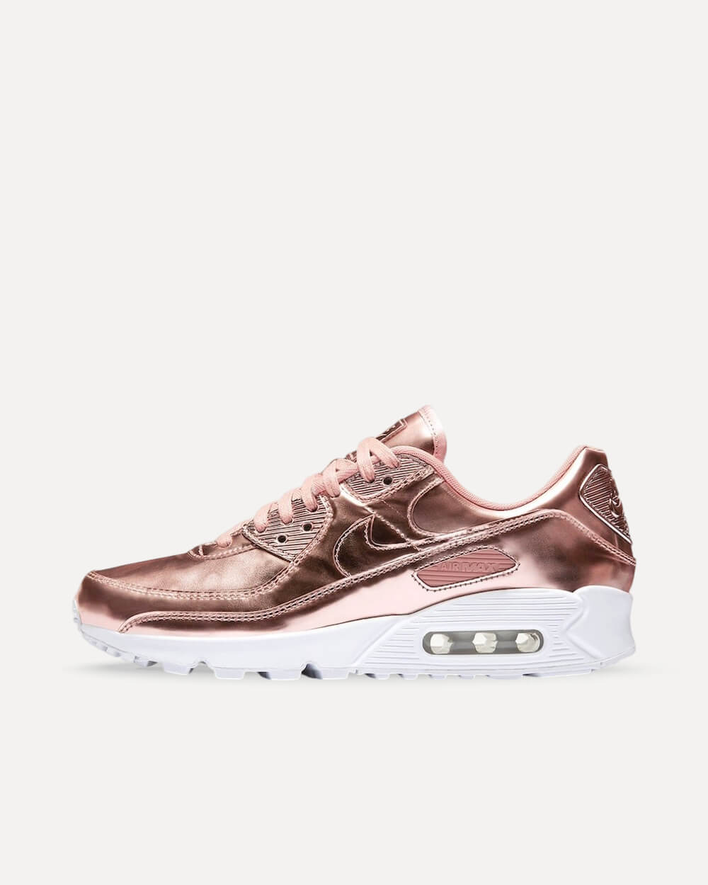Nike Air Max 90 “Metallic Pack” Metallic Rose Gold/White CQ6639-600 sneaker