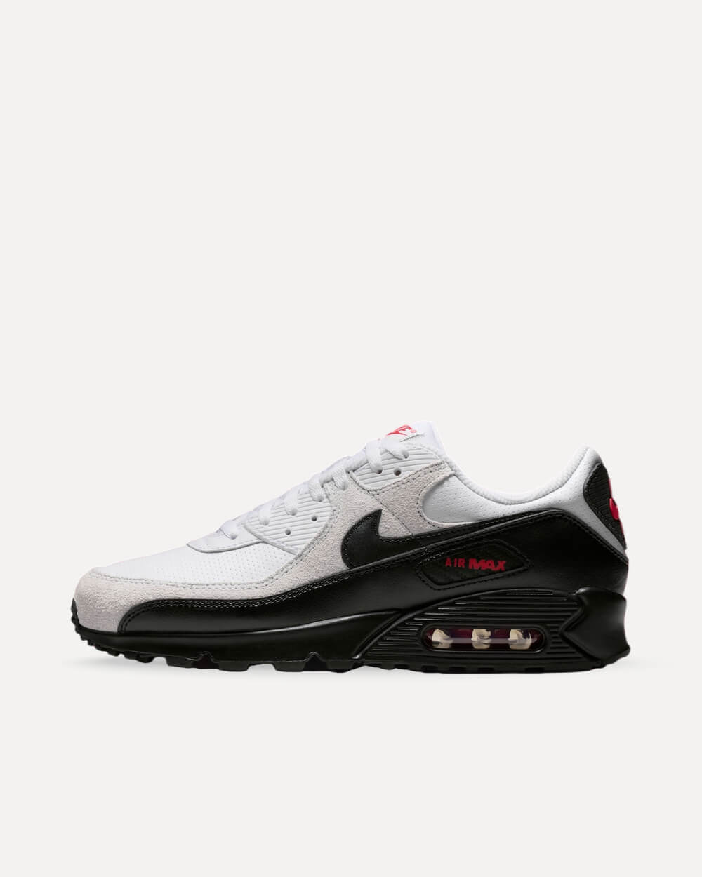 Nike Air Max 90 White/University Red-Black IV2867-100 sneaker