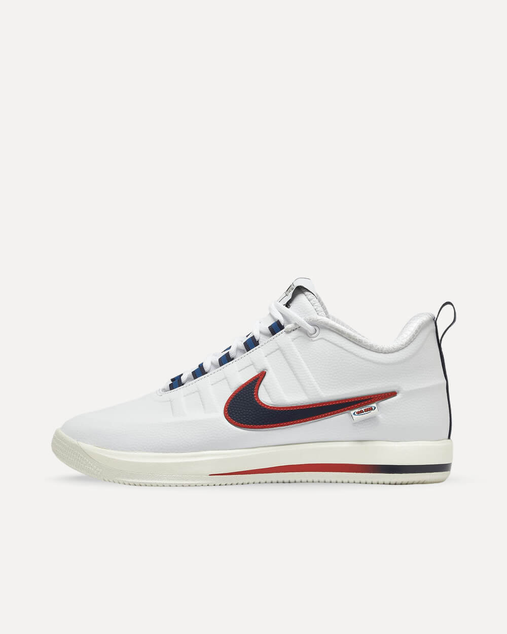 Nike Book 2 NRG White/Midnight Navy-Fireberry IR6333-100 sneaker
