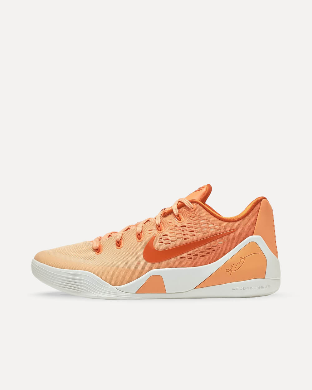 Nike Kobe 9 Elite Low EM Protro Orange Frost/Brilliant Orange-Summit White-Ice Peach IM6119-800 sneaker
