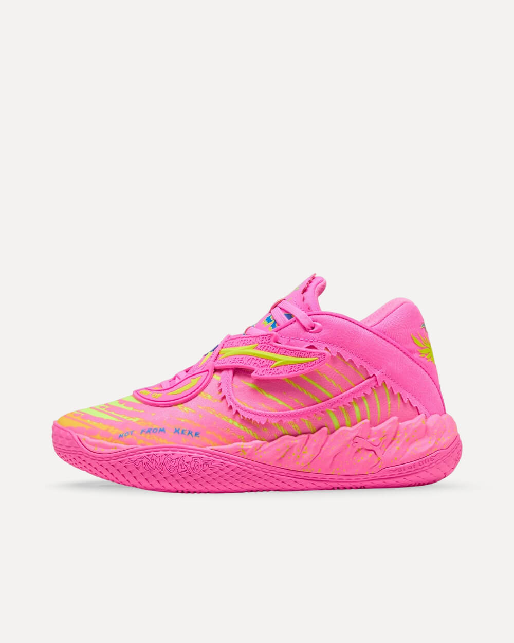 Puma LaMelo Ball MB.05 „Showtime“ Poison Pink/Ultra Blue-Yellow Alert 313599-01 sneaker