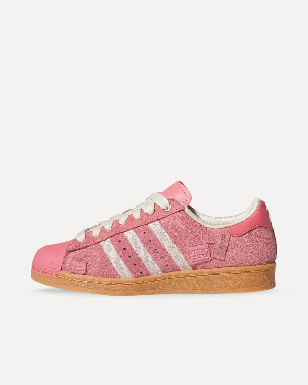 adidas x MENACE Superstar 82 “Old Rose” Hazy Rose/Wonder White-Gold Metallic KJ3009 sneaker
