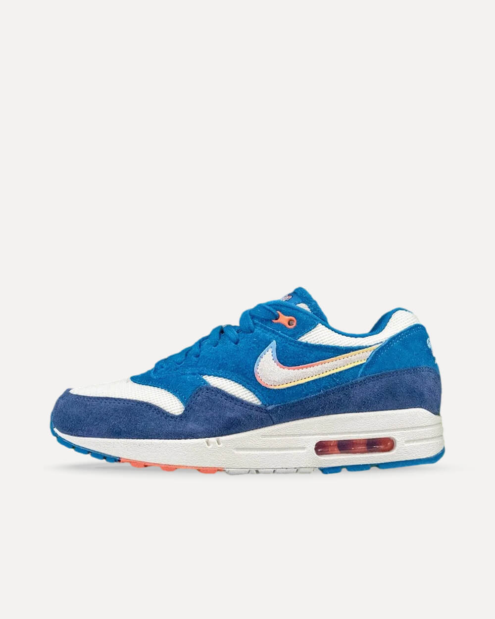 Nike Air Max 1 “Milwaukee Brewers” Industrial Blue/Natural-Light Wild Mango IQ2938-400 sneaker