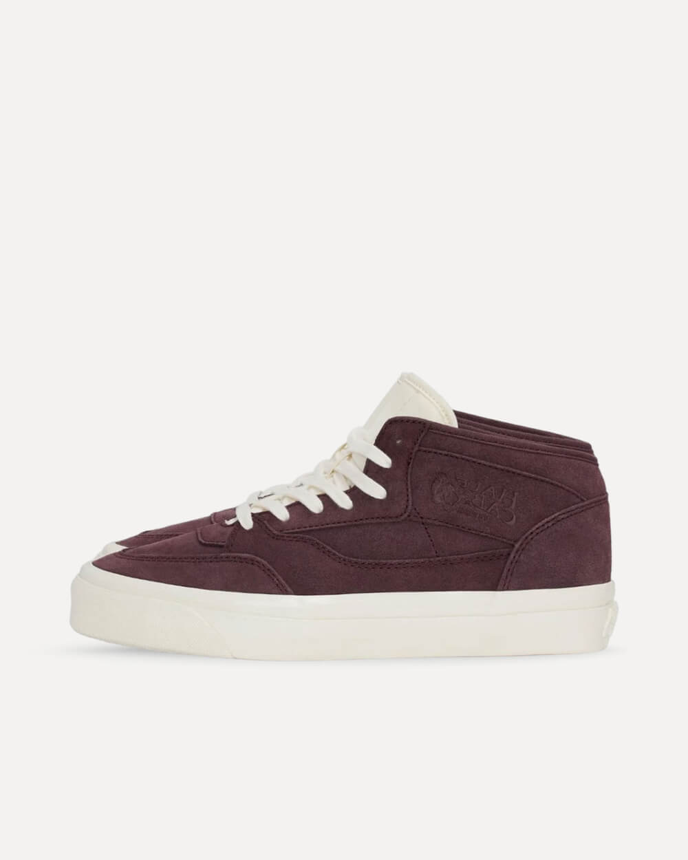 Vans x JJJJound Half Cab Burgundy/White VN000EG0BRG sneaker