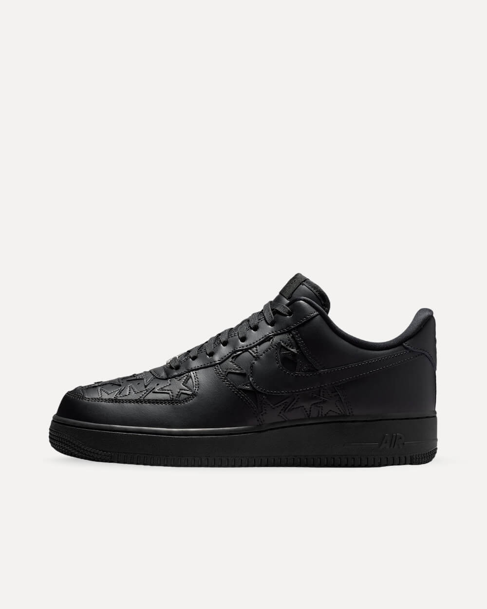 Nike Air Force 1 Low „Black Stars“ Black/Metallic Silver IM5750-001 sneaker