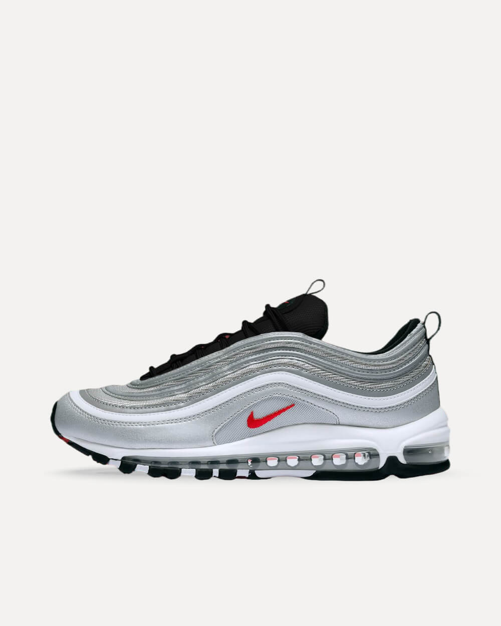 Nike Air Max 97 „Black Tongue“ Metallic Silver/University Red-Black-White DM0028-095 sneaker