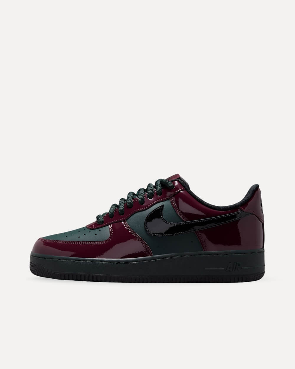 Nike Air Force 1 Low ’07 LV8 “Beef And Broccoli” Black Spruce/Burgundy Crush-Black IX4088-352 sneaker