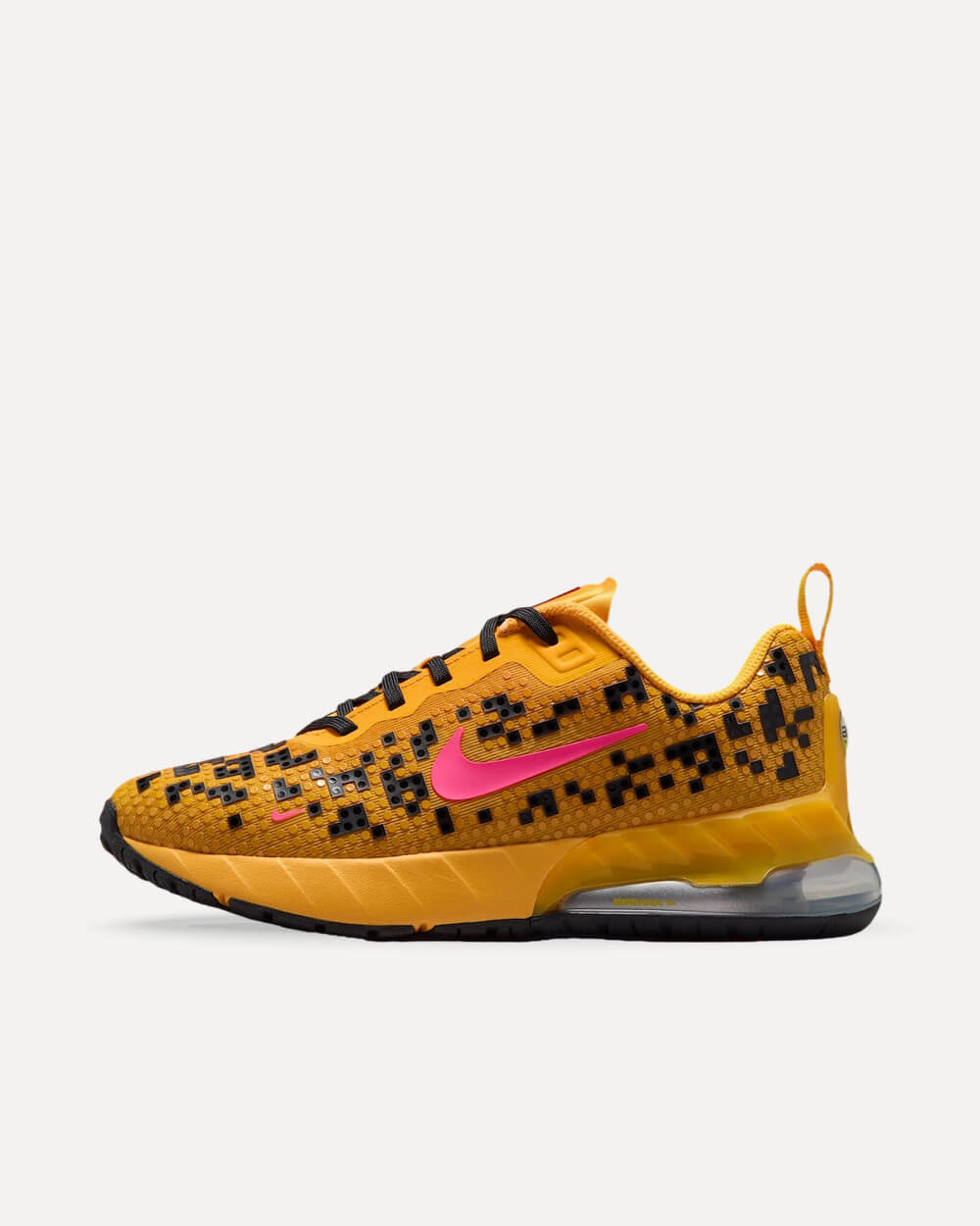 Nike x LEGO Air Max Phoenix University Gold/Black-Metallic Silver-Hyper Pink IU3852-700 sneaker